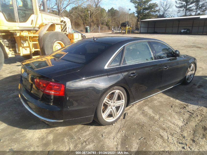 2013 AUDI A8 L 3.0L WAURGAFD8DN031473