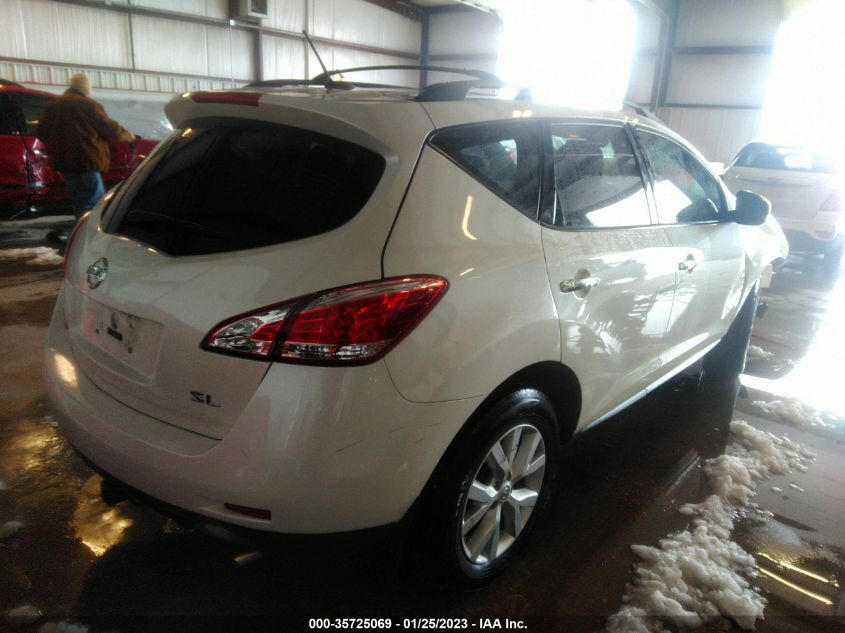 2014 NISSAN MURANO SL - JN8AZ1MU8EW408199