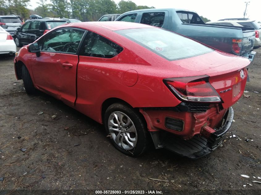 2014 HONDA CIVIC COUPE LX 2HGFG3B55EH500952