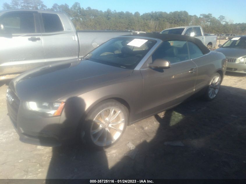 2014 AUDI A5 PREMIUM WAUAFAFHXEN005736