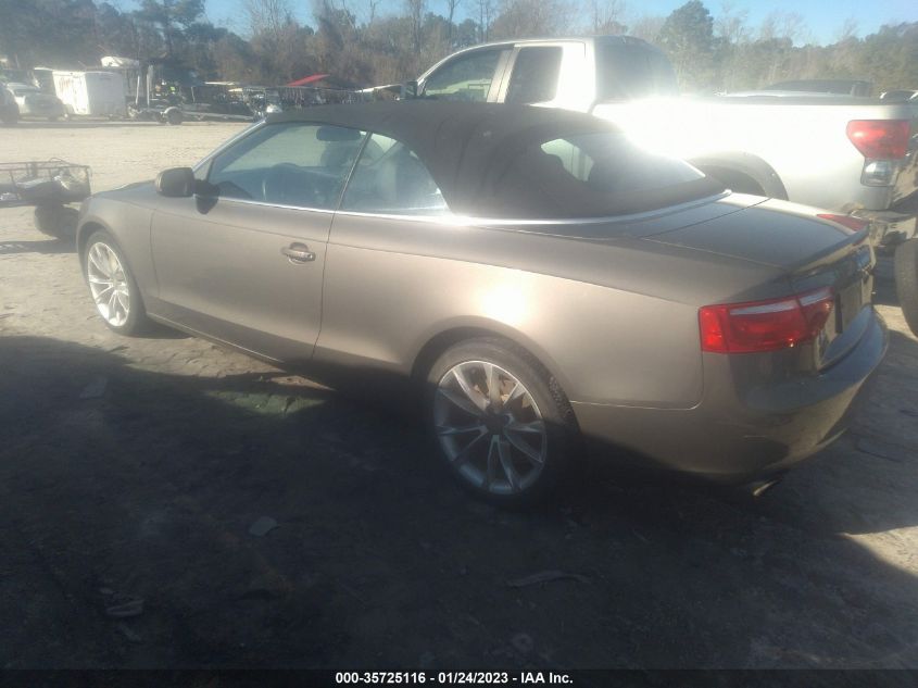 2014 AUDI A5 PREMIUM WAUAFAFHXEN005736