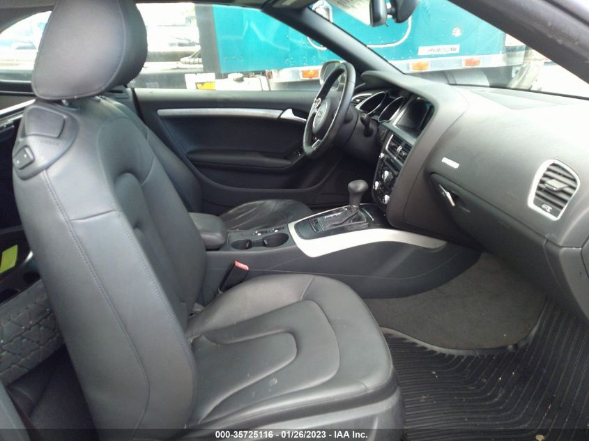 2014 AUDI A5 PREMIUM WAUAFAFHXEN005736