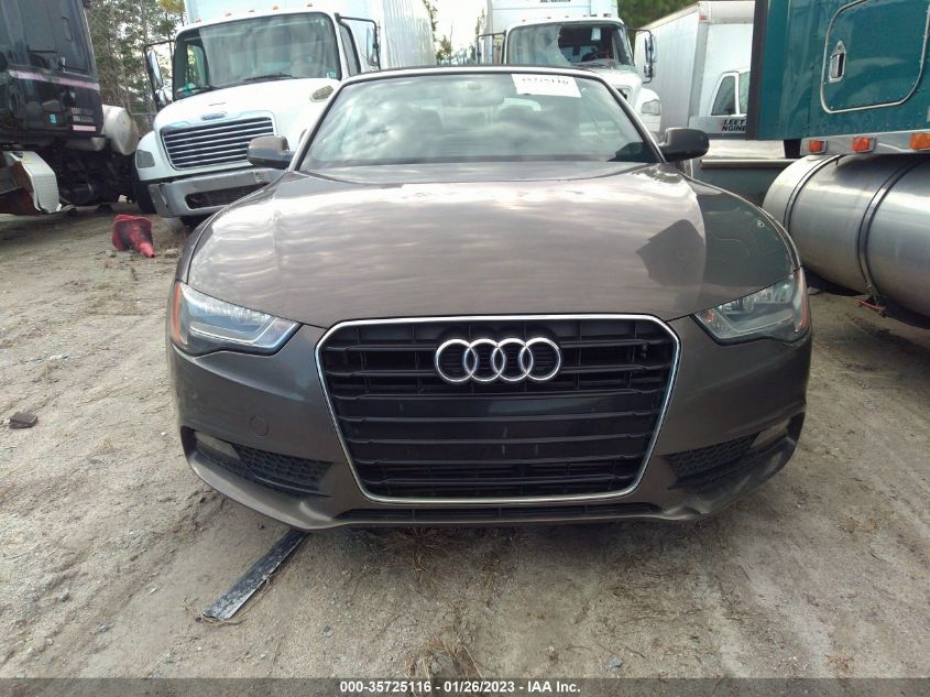 2014 AUDI A5 PREMIUM WAUAFAFHXEN005736