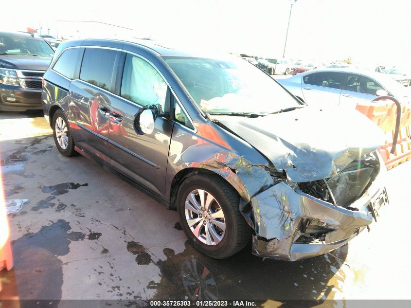 2014 HONDA ODYSSEY EX-L - 5FNRL5H66EB100195
