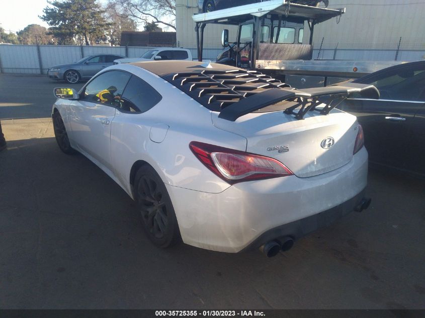 2013 HYUNDAI GENESIS COUPE 2.0T PREMIUM KMHHT6KD4DU112663