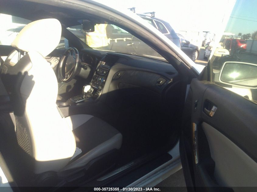 2013 HYUNDAI GENESIS COUPE 2.0T PREMIUM KMHHT6KD4DU112663