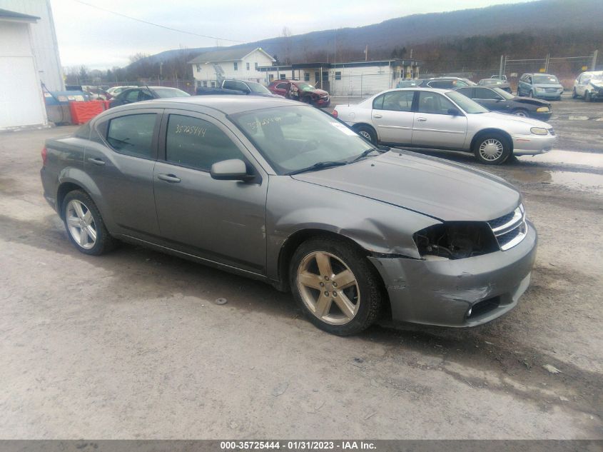 2013 DODGE AVENGER SXT - 1C3CDZCB6DN680874