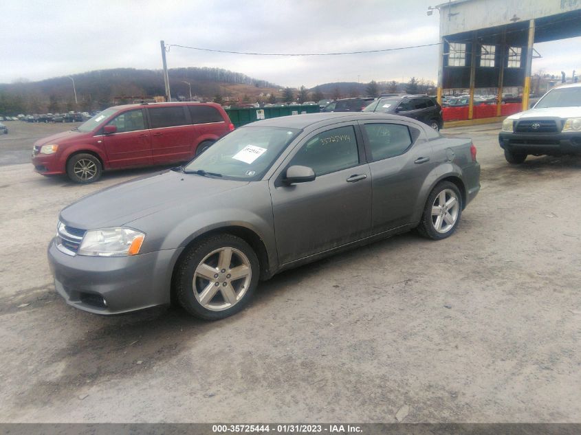 2013 DODGE AVENGER SXT - 1C3CDZCB6DN680874