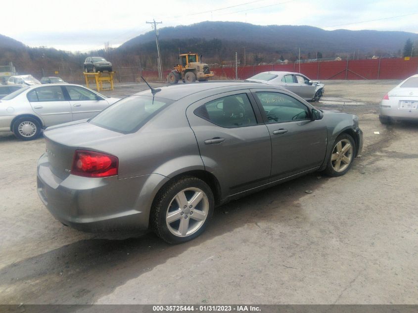 2013 DODGE AVENGER SXT - 1C3CDZCB6DN680874