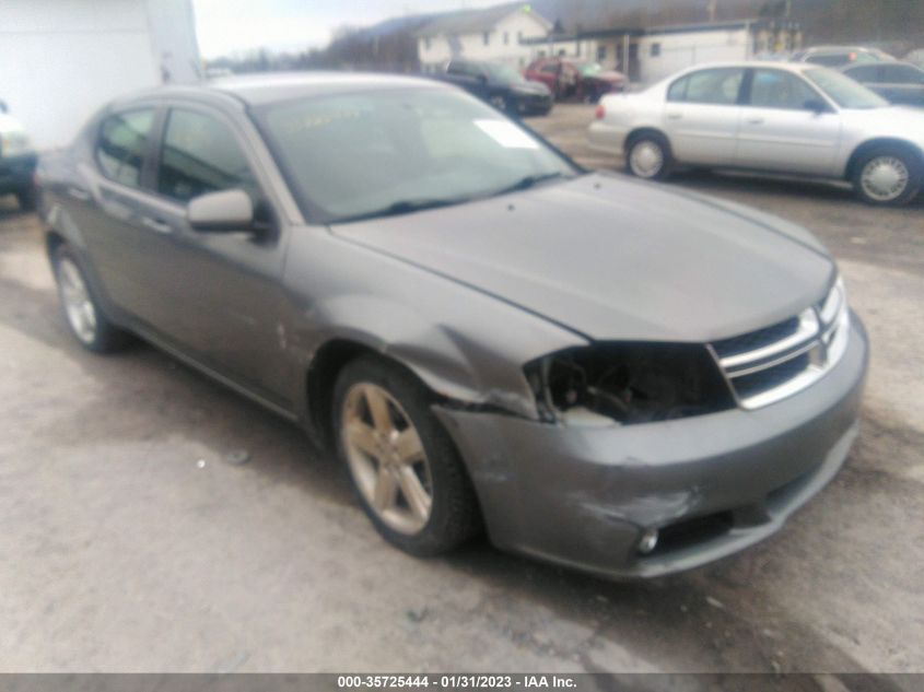 2013 DODGE AVENGER SXT - 1C3CDZCB6DN680874