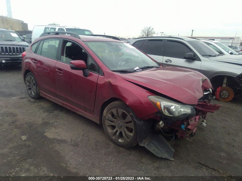 2015 SUBARU IMPREZA WAGON 2.0I SPORT PREMIUM - JF1GPAT65FH225126
