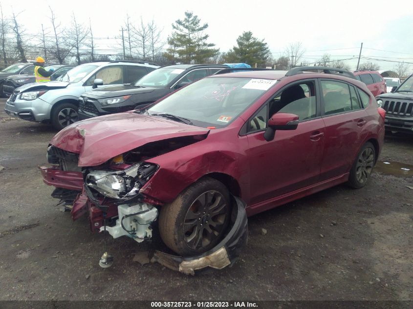 2015 SUBARU IMPREZA WAGON 2.0I SPORT PREMIUM - JF1GPAT65FH225126
