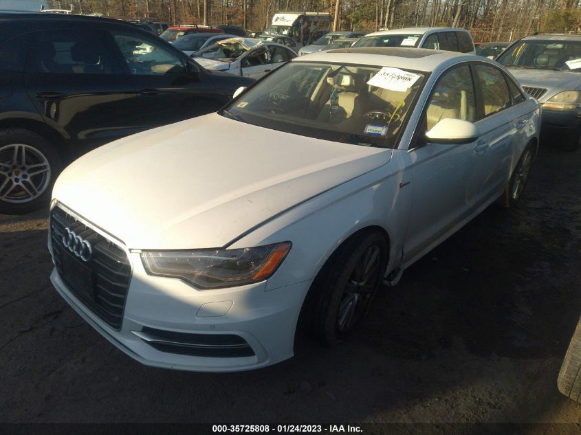 2013 AUDI A6 3.0T PRESTIGE WAUHGAFC7DN015350