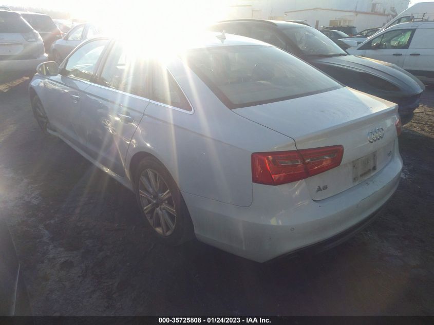 2013 AUDI A6 3.0T PRESTIGE WAUHGAFC7DN015350