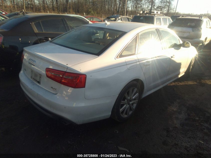 2013 AUDI A6 3.0T PRESTIGE WAUHGAFC7DN015350