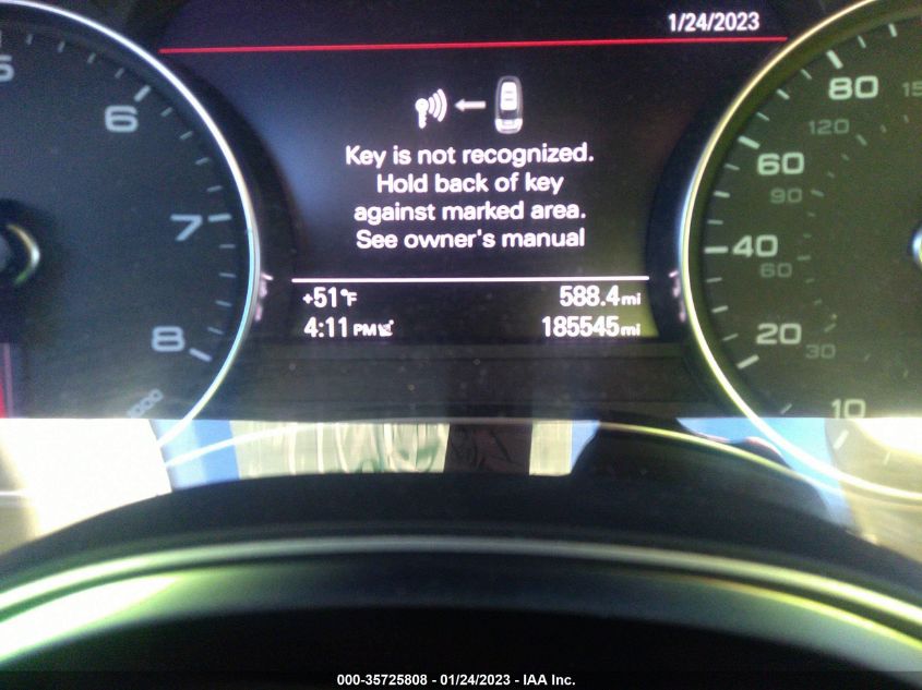 2013 AUDI A6 3.0T PRESTIGE WAUHGAFC7DN015350