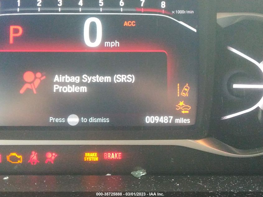 2022 HONDA PASSPORT ELITE 5FNYF8H02NB004953