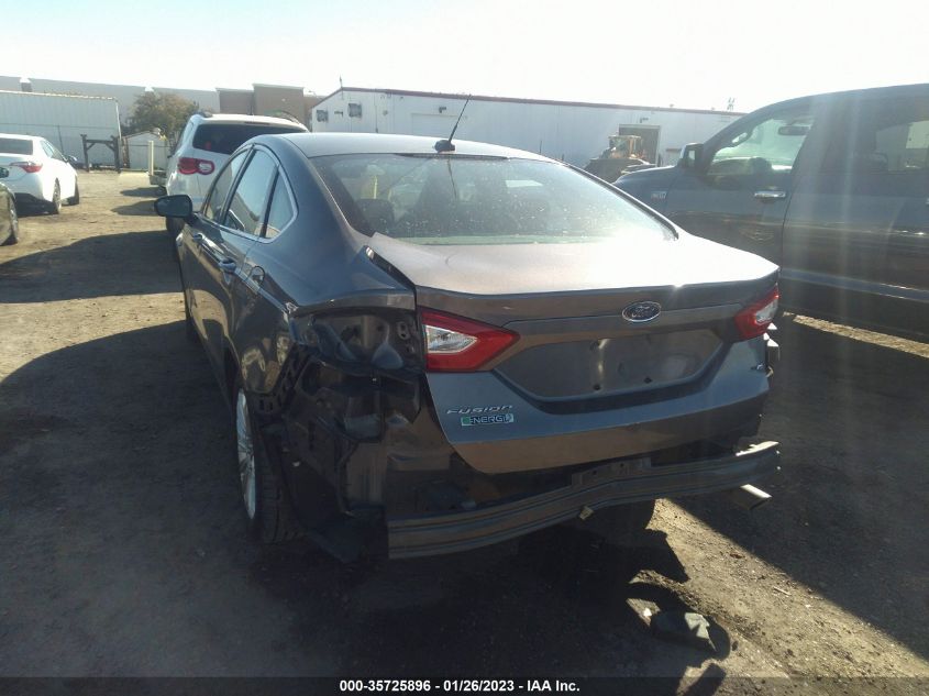 2013 FORD FUSION ENERGI SE LUXURY 3FA6P0PU9DR351502