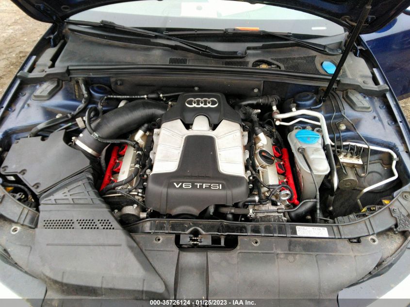 2013 AUDI S4 PREMIUM PLUS WAUBGAFL3DA189414
