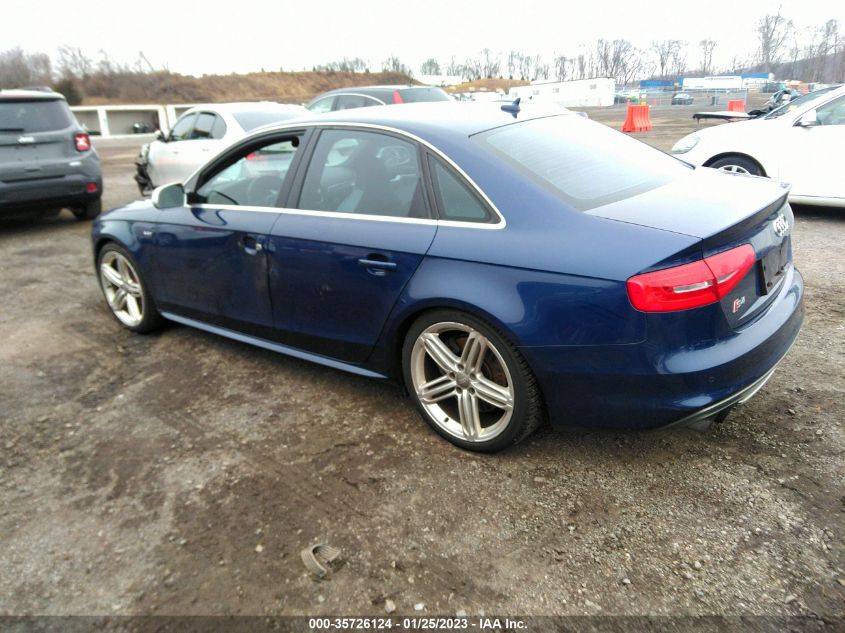 2013 AUDI S4 PREMIUM PLUS WAUBGAFL3DA189414