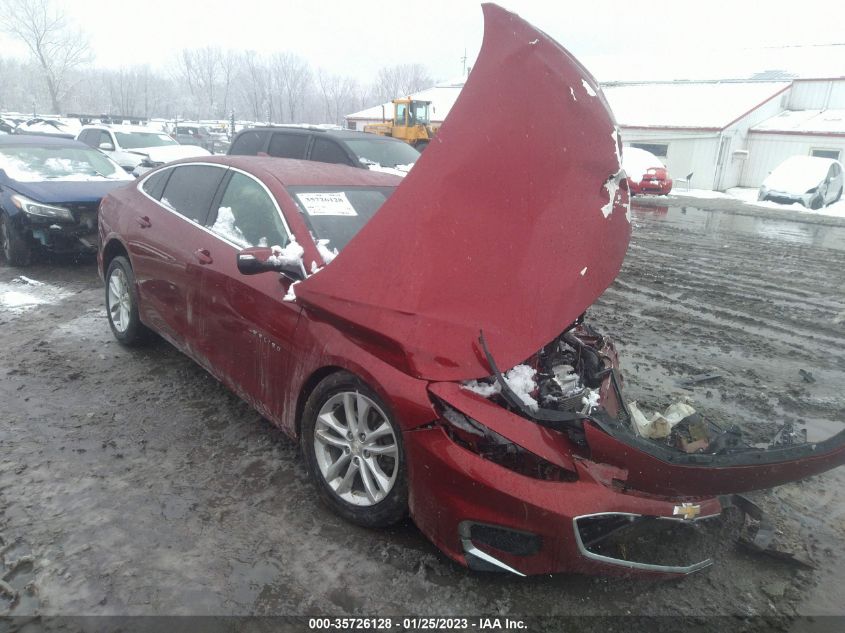 Lot #2539240660 2017 CHEVROLET MALIBU 1LT salvage car