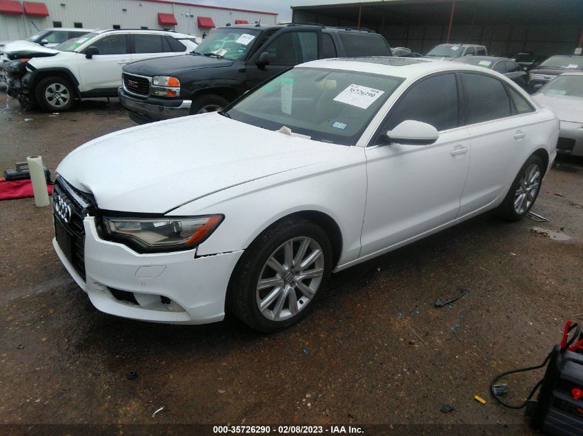 2014 AUDI A6 2.0T PREMIUM PLUS - WAUDFAFC1EN067057