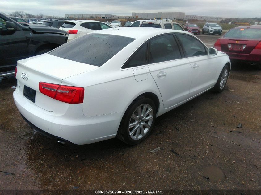 2014 AUDI A6 2.0T PREMIUM PLUS - WAUDFAFC1EN067057