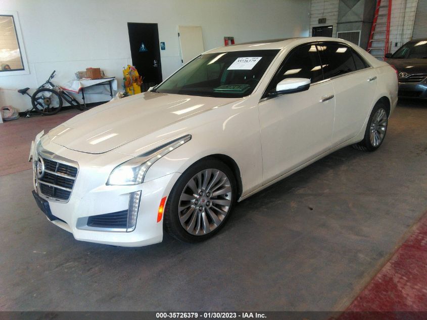 2014 CADILLAC CTS SEDAN LUXURY RWD - 1G6AR5SXXE0176582