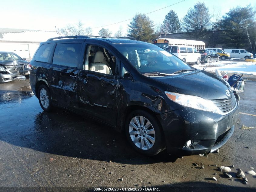 VIN 5TDDK3DC7DS071328 2013 TOYOTA SIENNA no.1