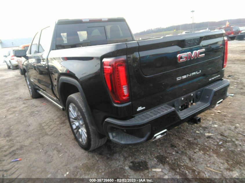 2022 GMC SIERRA 1500 LIMITED DENALI 1GTU9FEDXNZ233540