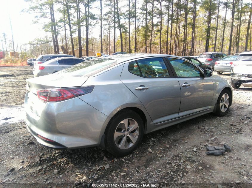2014 KIA OPTIMA HYBRID LX KNAGM4AD1E5074899