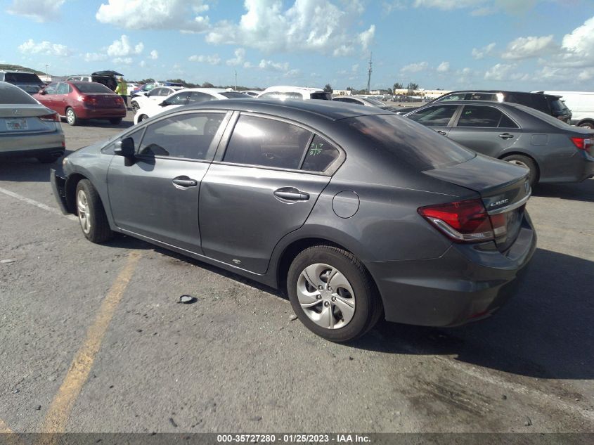 2013 HONDA CIVIC SDN LX 2HGFB2F53DH572251