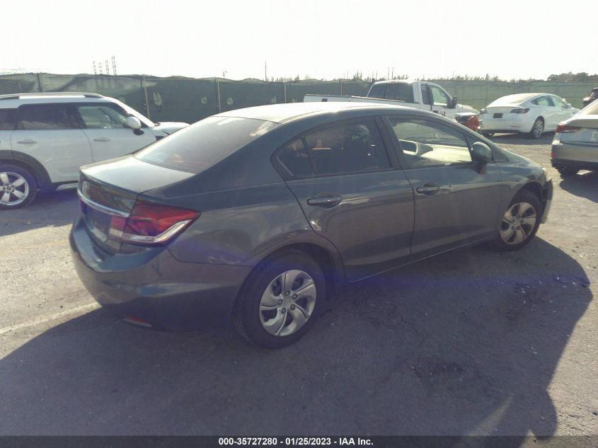 2013 HONDA CIVIC SDN LX 2HGFB2F53DH572251