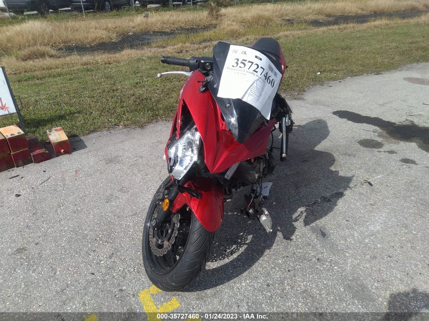 VIN JKAEXEK1XKDA34007 2019 KAWASAKI EX650 F