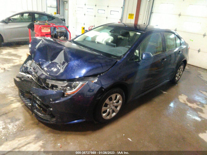VIN JTDEPMAE6MJ142811 2021 TOYOTA COROLLA LE