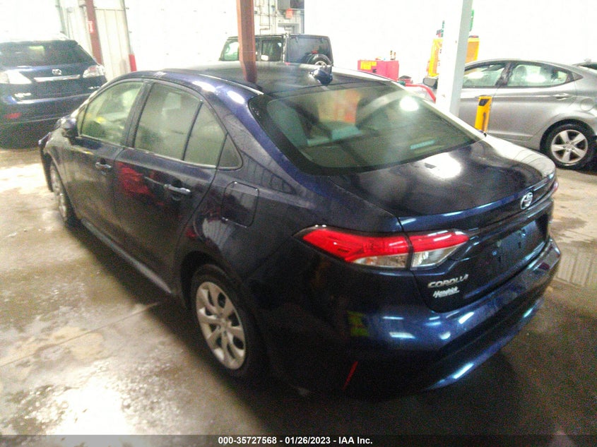 VIN JTDEPMAE6MJ142811 2021 TOYOTA COROLLA LE