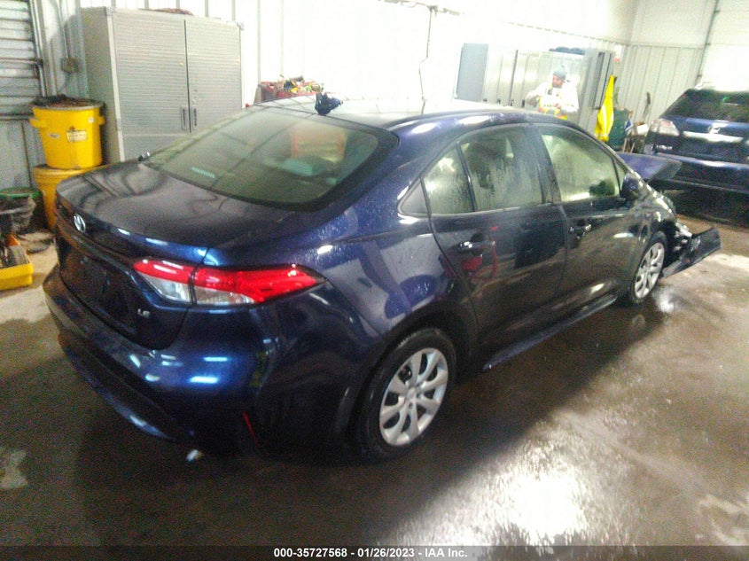VIN JTDEPMAE6MJ142811 2021 TOYOTA COROLLA LE