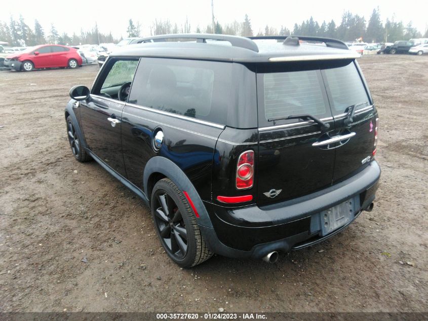 2013 MINI COOPER CLUBMAN S - WMWZG3C58DTY32537