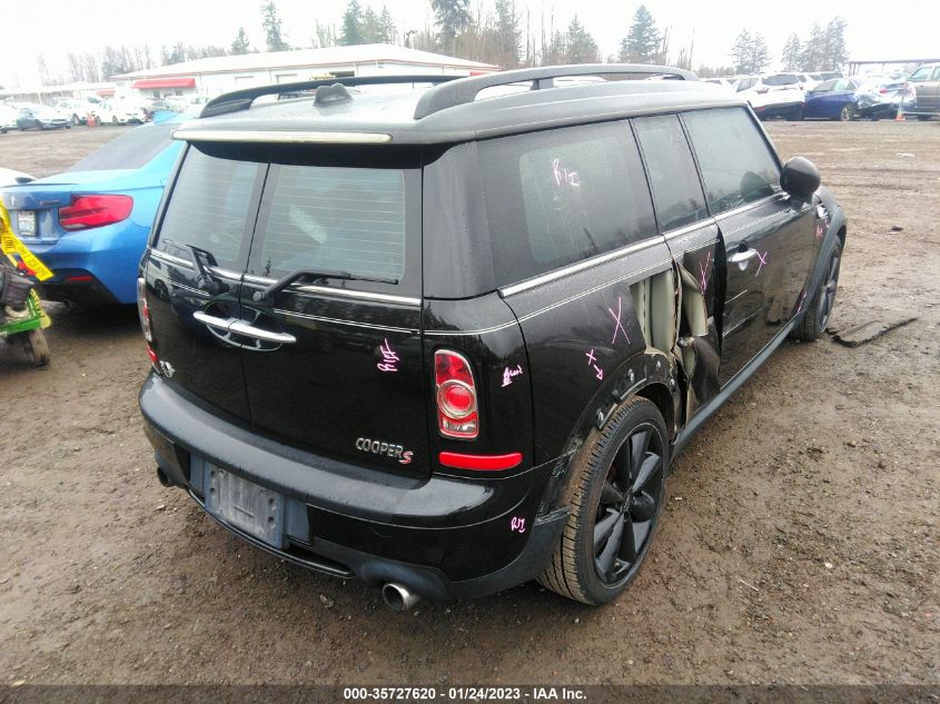 2013 MINI COOPER CLUBMAN S - WMWZG3C58DTY32537