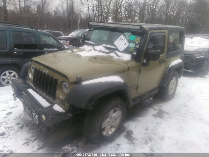 2013 JEEP WRANGLER SPORT 1C4AJWAG8DL666995