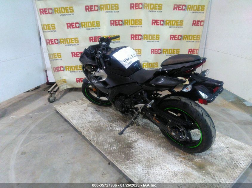 2022 KAWASAKI EX400 JKAEXKH10NDAH4182