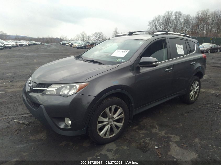 VIN 2T3DFREV7DW097031 2013 TOYOTA RAV4 no.2