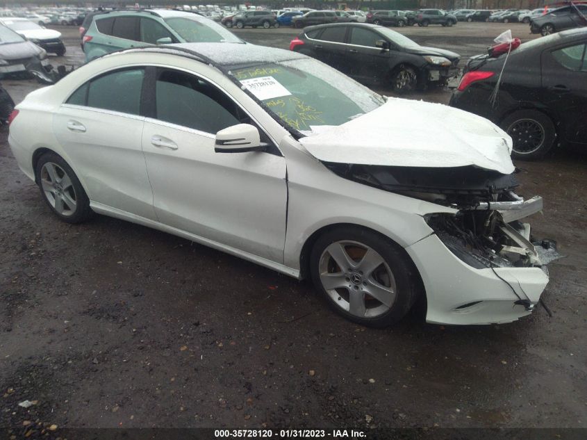2018 MERCEDES-BENZ CLA CLA 250 - WDDSJ4EB0JN546301
