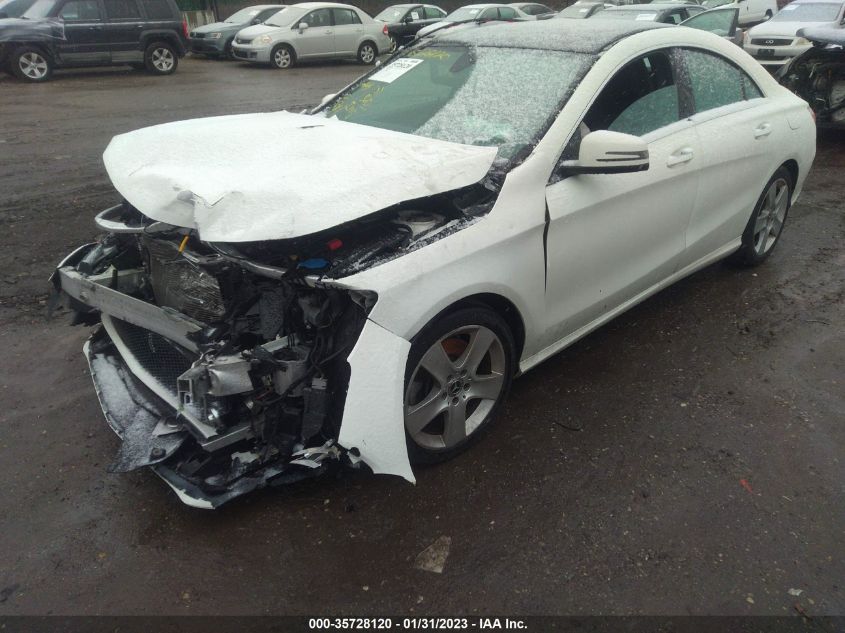 2018 MERCEDES-BENZ CLA CLA 250 - WDDSJ4EB0JN546301
