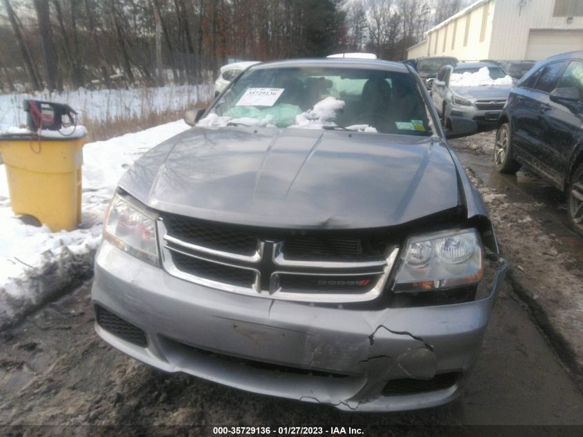 2013 DODGE AVENGER SE 1C3CDZAB2DN517559