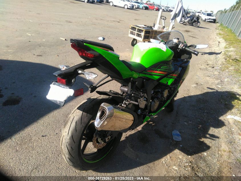 2023 KAWASAKI ZX636 K JKBZXJG16PA022215