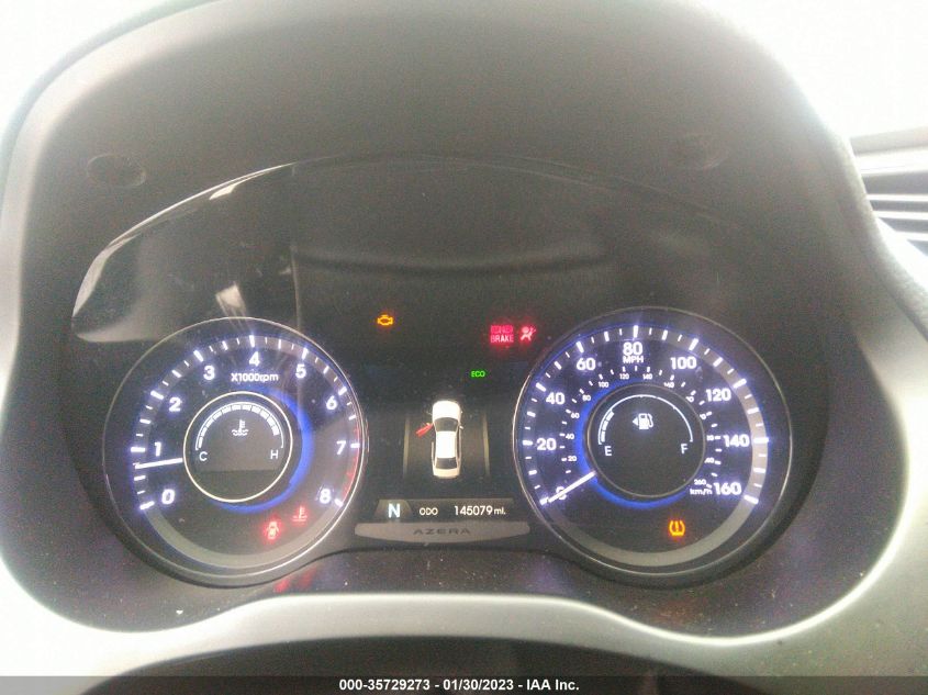2014 HYUNDAI AZERA LIMITED KMHFH4JG1EA373597