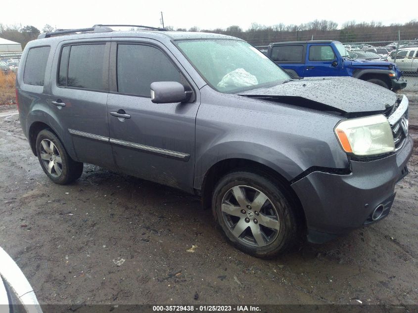 2015 HONDA PILOT TOURING - 5FNYF3H9XFB011572