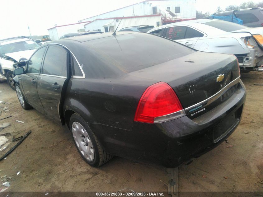 2013 CHEVROLET CAPRICE POLICE PATROL POLICE 6G1MK5U35DL825318