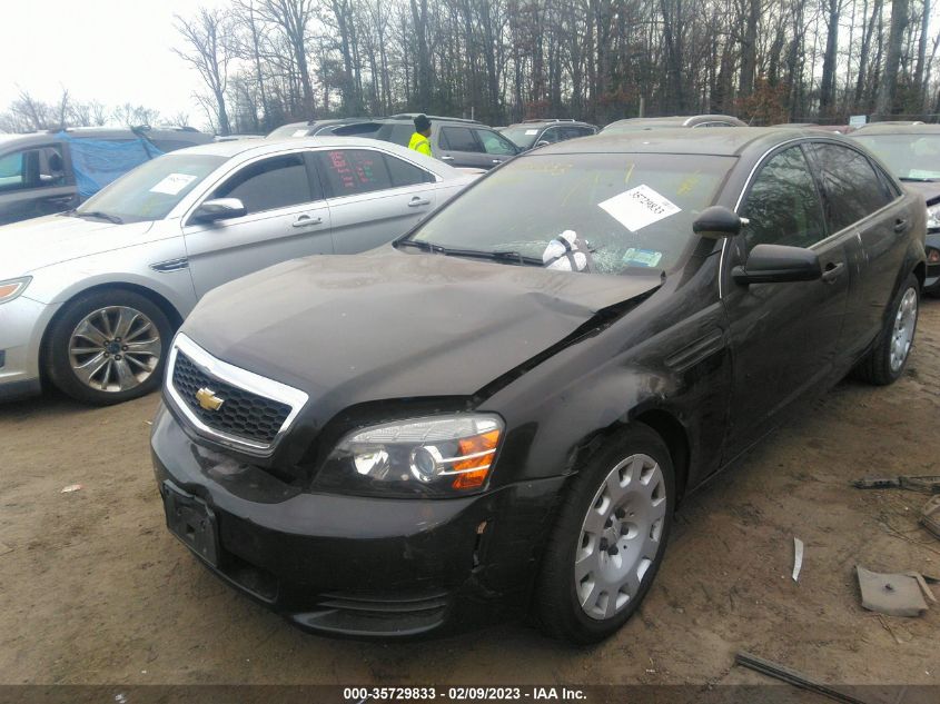 2013 CHEVROLET CAPRICE POLICE PATROL POLICE 6G1MK5U35DL825318